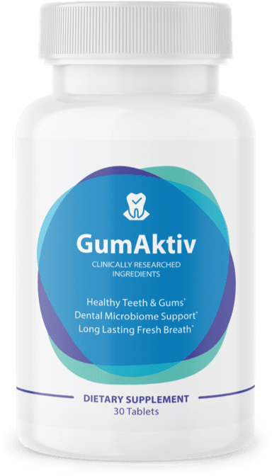 GumAktiv Supplement Bottle front view